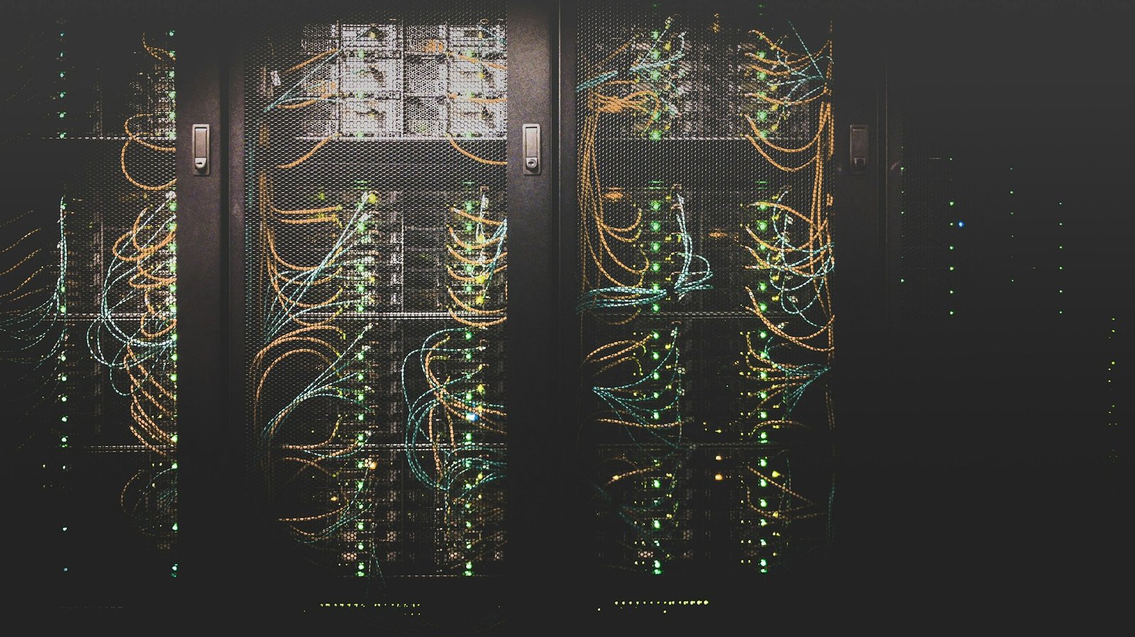 Network equipment and cabling inside data-centre racks